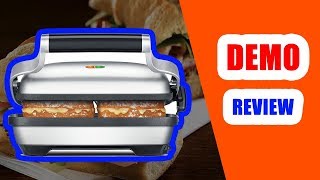 Breville BSG600BSS Panini Press  Model BSG600BSS [upl. by Oremor]