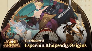 The Making of Esperian Rhapsody Origins  Behind the Scenes  AFK Arena [upl. by Jaymee]