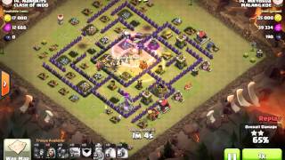 GoWiPe TH8 War Replay MK Bahasa Indonesia [upl. by Ddot]