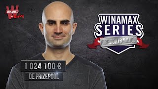 Winamax Replay  Highroller Million avec Sylvain Loosli [upl. by Atteloiv]