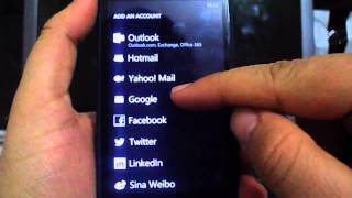 How to import your contacts from google account to windows phone 8 [upl. by Sina278]