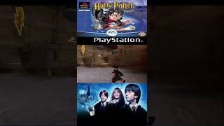 Harry Potter 1 PS1 Peeves solo aparecia en el libro y en el videojuego [upl. by Anaillil212]