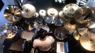 Langit by Slapshock kent drum cover [upl. by Odlavu]