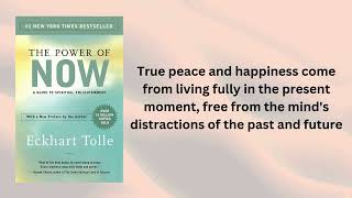 The Power of Now by Eckhart Tolle  Audio Summary  Master the Present Moment [upl. by Aggappora]