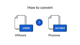 How to Convert VMware to Proxmox [upl. by Akinwahs]