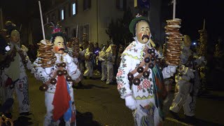 Fasnet Nachtumzug in Oberndorf Teil3 Viererbund [upl. by Ardnaeel]