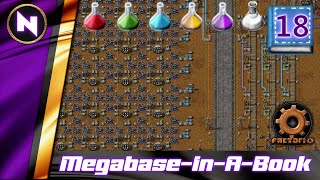 Redesigning SCIENCE LABS  18  Factorio MegabaseInABook Lets Play [upl. by Freida]