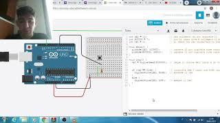 003  Arduino accensione di un led con un pulsante [upl. by Oicelem817]