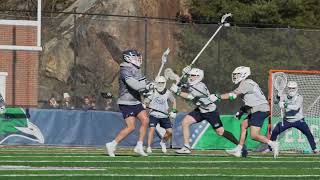 St Anselm lacrosse highlights vs Endicott scrimmage [upl. by God508]