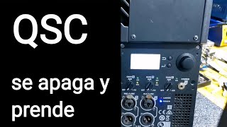 QSC K8 2 Se apaga y se prende [upl. by Nancey]