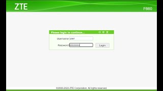 CHANGE WIFI PASWORD IN SECONDS II ZTE ROUTER WIFI SETTING [upl. by Llenna]