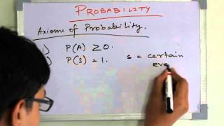 Axioms of Probability [upl. by Borlase]