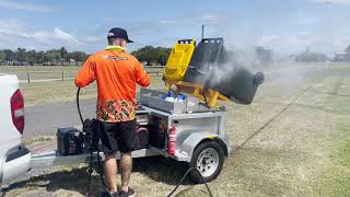 Lets clean some Bins  Ride along and Clean with Swish Wheelie Wash Bundaberg amp Bargara [upl. by Erialb]