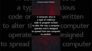 What is a Computer Virus [upl. by Toombs]