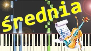 🎹 Polonez amoll quotPożegnanie Ojczyznyquot Ogiński  Piano Tutorial średnia wersja 🎵 NUTY W OPISIE 🎼 [upl. by Carlotta300]