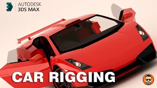 3ds Max Tutorial  Car Rigging Tutorial Advanced Car Rigging In 3ds Max [upl. by Liamsi]