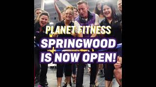 Planet Fitness Springwood NOW OPEN  Promo [upl. by Milzie]