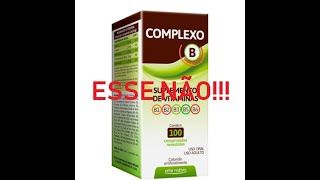 Beneficios de tomar VITAMINAS do complexo B [upl. by Langer861]