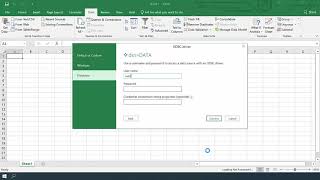 How to Use the ibi ODBC Connector from Microsoft Excel [upl. by Theran]