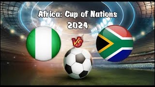 NIGERIA Vs SUDAFRICA  COPPA DAFRICA  FASI FINALE  live livestream [upl. by Atinor10]