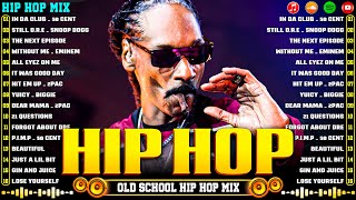 LEGENDARY OLD SCHOOL HIP HOP MIX 🔥🔥🔥 Snoop Dogg 2Pac Dr Dre Eminem 50 Cent Ice Cube amp More [upl. by Wanonah]