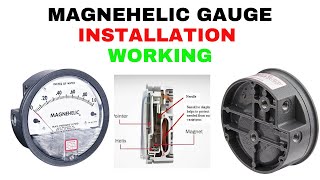 How Magnehelic Gauge Work  Differential Pressure Gauge  Installation amp Working  Hindi  Urdu [upl. by Zailer]