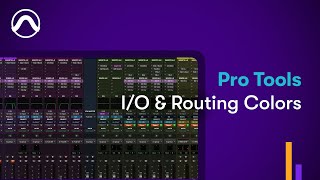 Pro Tools IO and Routing Colors [upl. by Shaine]