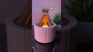 Este humidificador en forma de hoguera no solo decora 🪵🔥 [upl. by Wheaton]