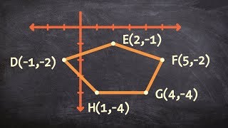 How to translate a pentagon by sliding using a vector [upl. by Berns]