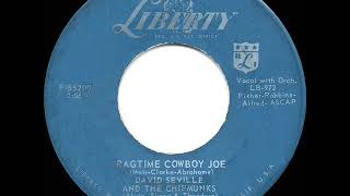 1959 HITS ARCHIVE Ragtime Cowboy Joe  David Seville amp The Chipmunks [upl. by Atims]