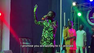 LIVE MINISTRATION See how the Congregation learnt and Glorified God with our new song ALLELUIA [upl. by Yenduhc]