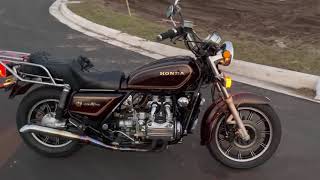 1983 Honda Goldwing Standard  GL1100 [upl. by Trepur43]