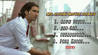 msdhoni movie songs all  Sushant Singh rajput  bollywood songs mixed [upl. by Ethyl]