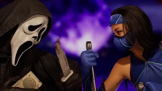 MK1 GhostFace vs MK2 Kitana [upl. by Ilowell796]