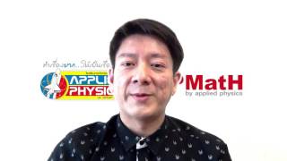 พี่ POP MatH by applied physics แนะนำการเรียนคอร์ส คณิตศาสตร์ [upl. by Aiza]