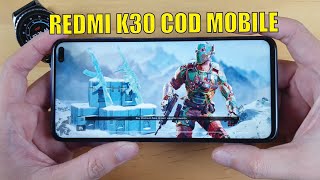 Redmi K30 Call of Duty mobile test [upl. by Oirramed]