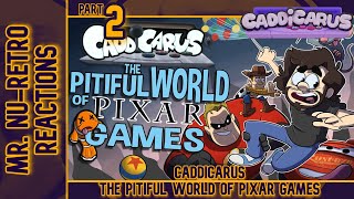 Caddicarus  quotPixar Games Part2quot I NU RETRO REACTIONS [upl. by Nevetse64]