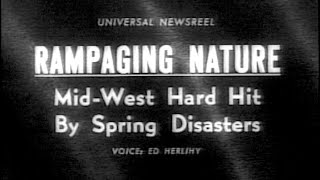 Palm Sunday Tornadoes Midwest Floods April 1965 [upl. by Pauwles]