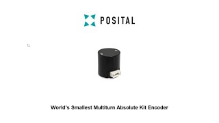 How to Install Your POSITAL 22mm Multiturn Absolute Kit Encoder [upl. by Asilehc]