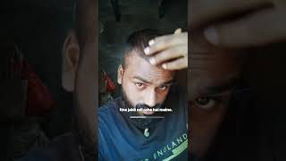 DAY 38  100 day hair regrowth challenge hairfall ytshortsvideo [upl. by Stander]