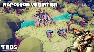 Napoleon Takes on the BEST British Army in TABS  Totally Accurate Battle Simulator [upl. by Prissy]