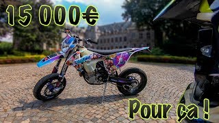 NACHÈTE JAMAIS UN ENDURO TRANSFORMÉ SUPERMOTARD  LES DÉFAUTS DE MA MOTO [upl. by Chi]