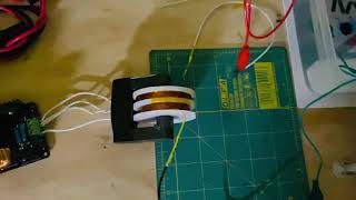 Custom Flyback Transformer Test 1 [upl. by Clark]