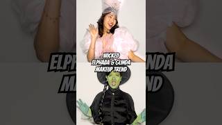 WICKED Elphaba amp Glinda Makeup Trend  Mae and Nicole wicked cosplay makeuptransformation [upl. by Eohce324]