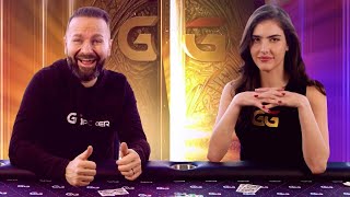 Introducing Our Newest GGPoker Ambassador Daniel Negreanu VS Alexandra Botez Heads Up [upl. by Adihaj]