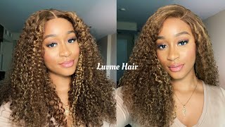 🔥 AFFORDABLE 20 inch HONEY BLONDE WIG WITH HIGHLIGHTS  Luvme Hair [upl. by Zizaludba]