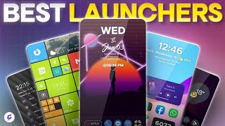 3  MUSTHAVE Android Launchers in 2024  Best Android Launchers [upl. by Spindell]