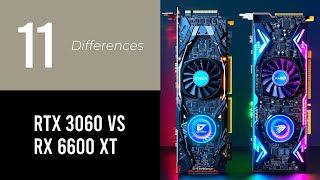 Rtx 3060 Vs Rx 6600 Xt [upl. by Jeralee]