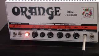 Orange Dual Terror In Depth Demo  Full Power [upl. by Neelrak]