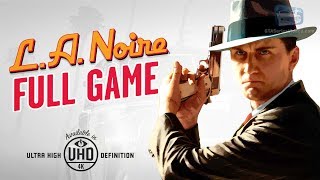 LA Noire  Full Game Walkthrough in 4K [upl. by Arreis]